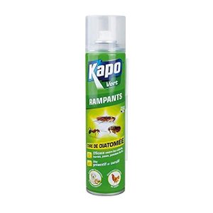 KAPO Aerosol Terre de Diatomee M16 – 400ML – Idéale pour Éliminer les Insectes Rampants – Effect Préventif et Curatif